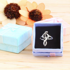 Classic Treble Clef Ring