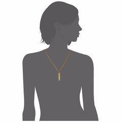 Bullet Bible Cross Pendant Necklace