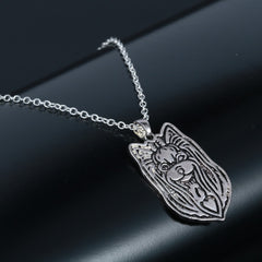 Keep Your Yorkie Close To Your Heart! (Necklace)