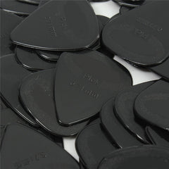 Classic Black Guitar Picks (100Pcs, 0.71mm)