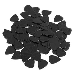 Classic Black Guitar Picks (100Pcs, 0.71mm)