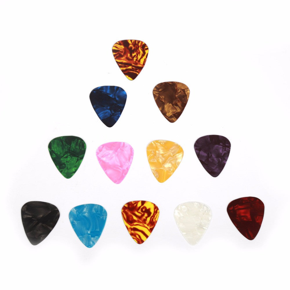 100 Pcs Guitar Picks (Random Colors)