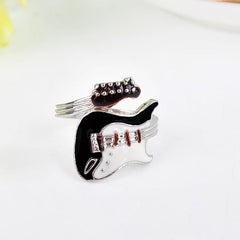 Punky Unique Guitar Shaped Ring