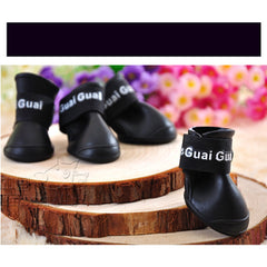 Anti-Slip Waterproof Rain Dog Boots (4pc=Set)