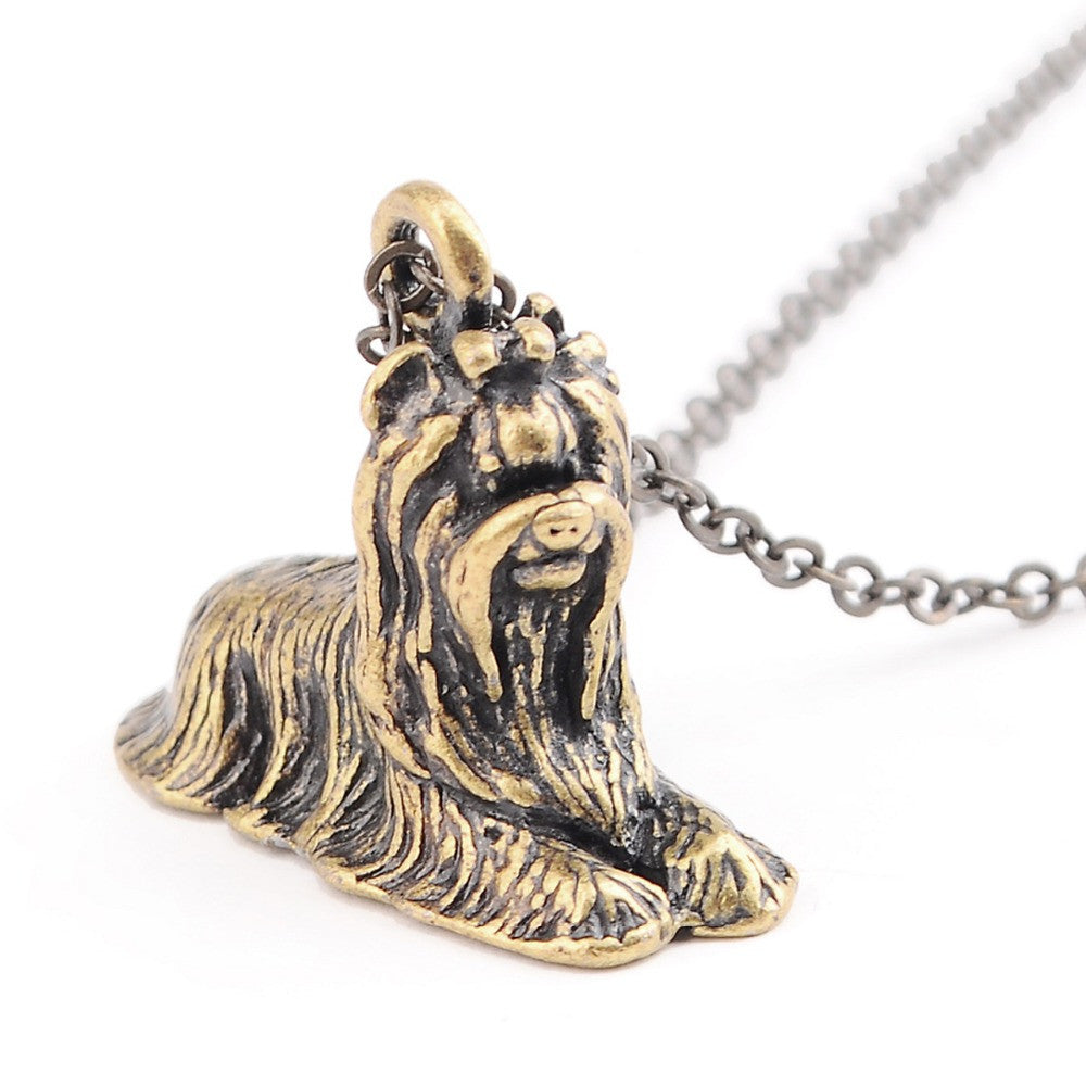 3D Yorkie Necklace