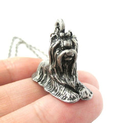 3D Yorkie Necklace