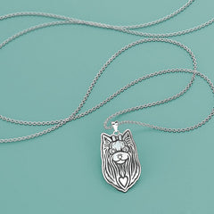 Keep Your Yorkie Close To Your Heart! (Necklace)