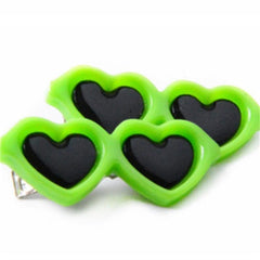 Glasses Heart Shape Hair Clip (4pcs)