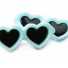 Glasses Heart Shape Hair Clip (4pcs)