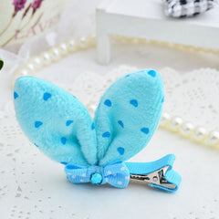 Yorkie Adorable Bunny Hair Clip