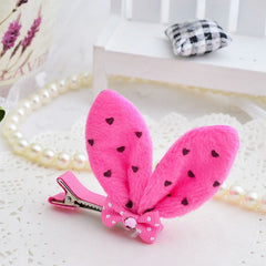 Yorkie Adorable Bunny Hair Clip