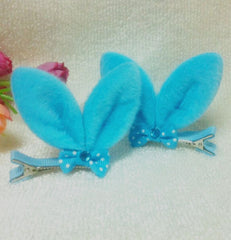 Yorkie Adorable Bunny Hair Clip
