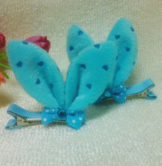 Yorkie Adorable Bunny Hair Clip