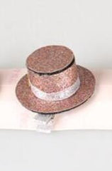 A Fancy Yorkie Hat Hair Clip